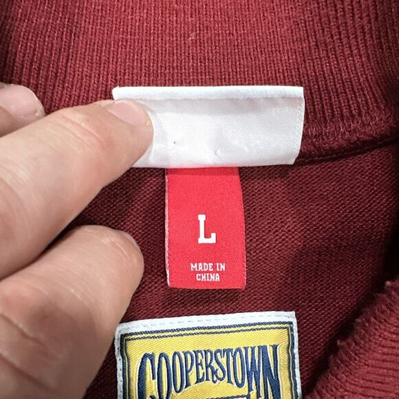 Mitchell & Ness Philadelphia Phillies Throwback Sweater Full Zip Retro Large - Picture 7 of 8